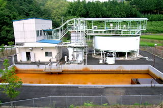 福知山鉱山坑排水処理場