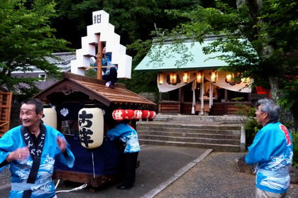 笶原神社の祭