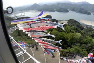 建部山(五老岳より)