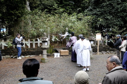 筍の神事:篠田神社