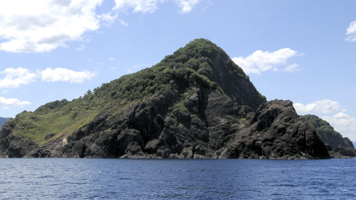 成生岬の突端