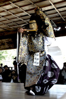 翁の舞い：浦嶋神社延年祭