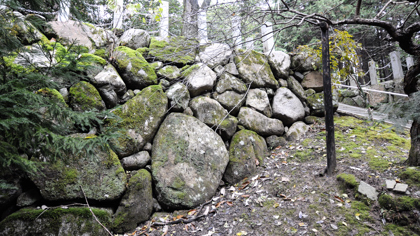 石垣の石