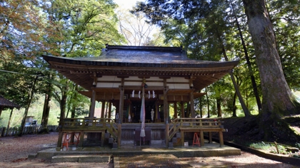 日尾池姫神社拝殿