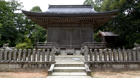 日吉神社(木橋)