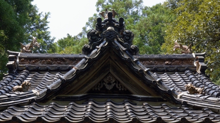 貴船神社の屋根