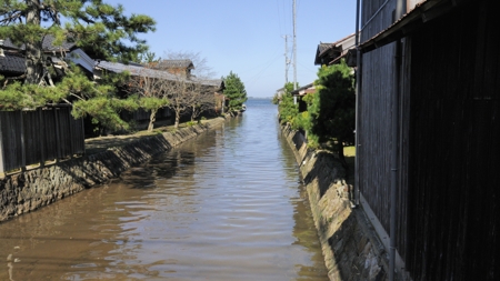栃谷川の河口