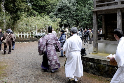 筍の神事:篠田神社