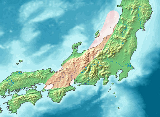 新潟−神戸構造線(歪集中帯)