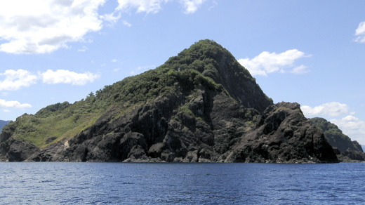 成生岬の突端